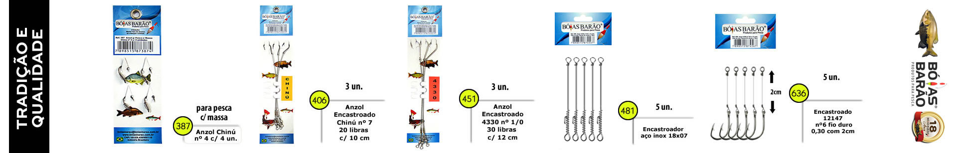 Bóias Barão - Produtos para Pesca