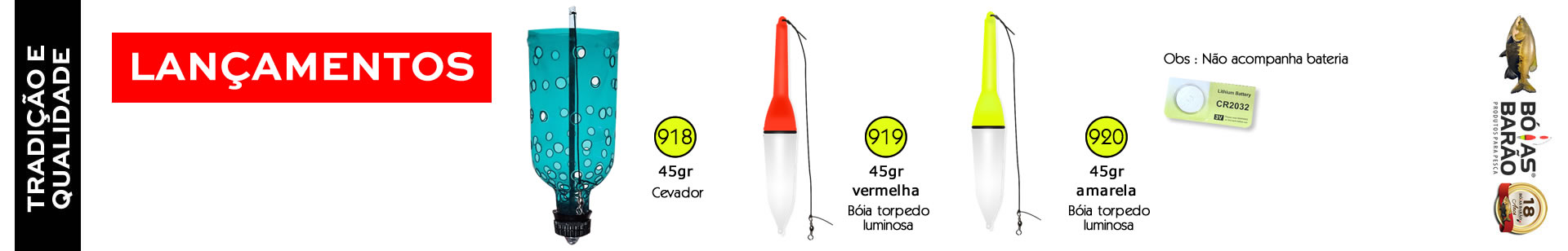 Bóias Barão - Produtos para Pesca